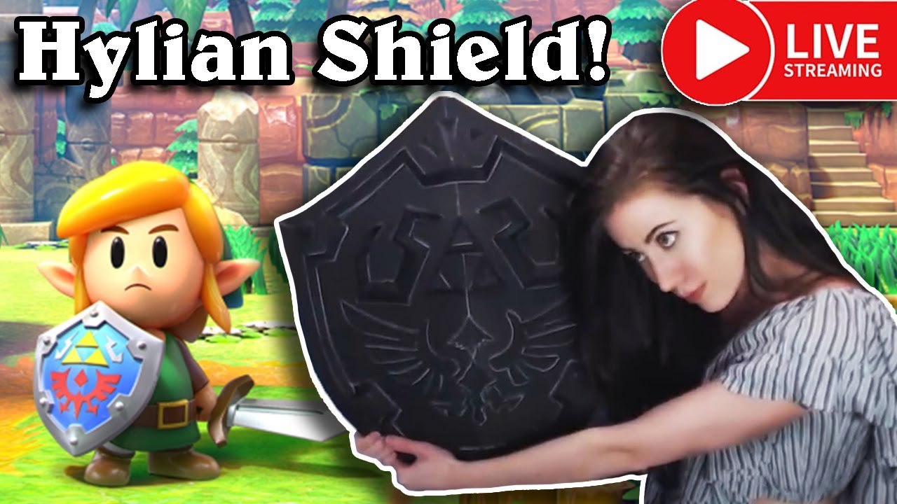 Hylian Shield- The Legend of Zelda (Episode 2) Live Crafting Stream