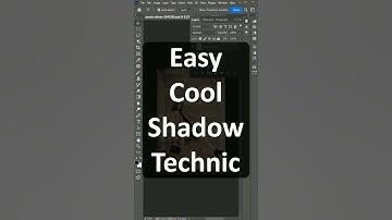 How to Create a Cool Shadow Technic in Just Minutes | Photoshop 2025 | #trendingshorts