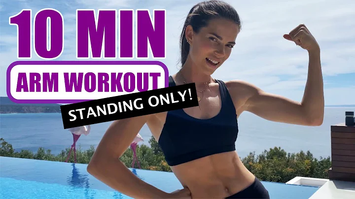 10 MIN ARM WORKOUT | STANDING ONLY! - guided by an...