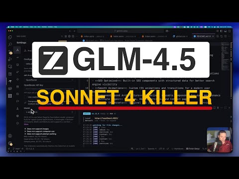 NEW GLM 4 5 The Claude 4 Sonnet Killer