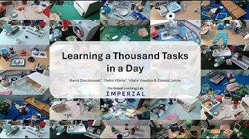 Learning a Thousand Tasks in a Day