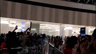 Electrifying Atmosphere: The Crowd's Roar during India vs. Pakistan Match at the Mall#trending#india