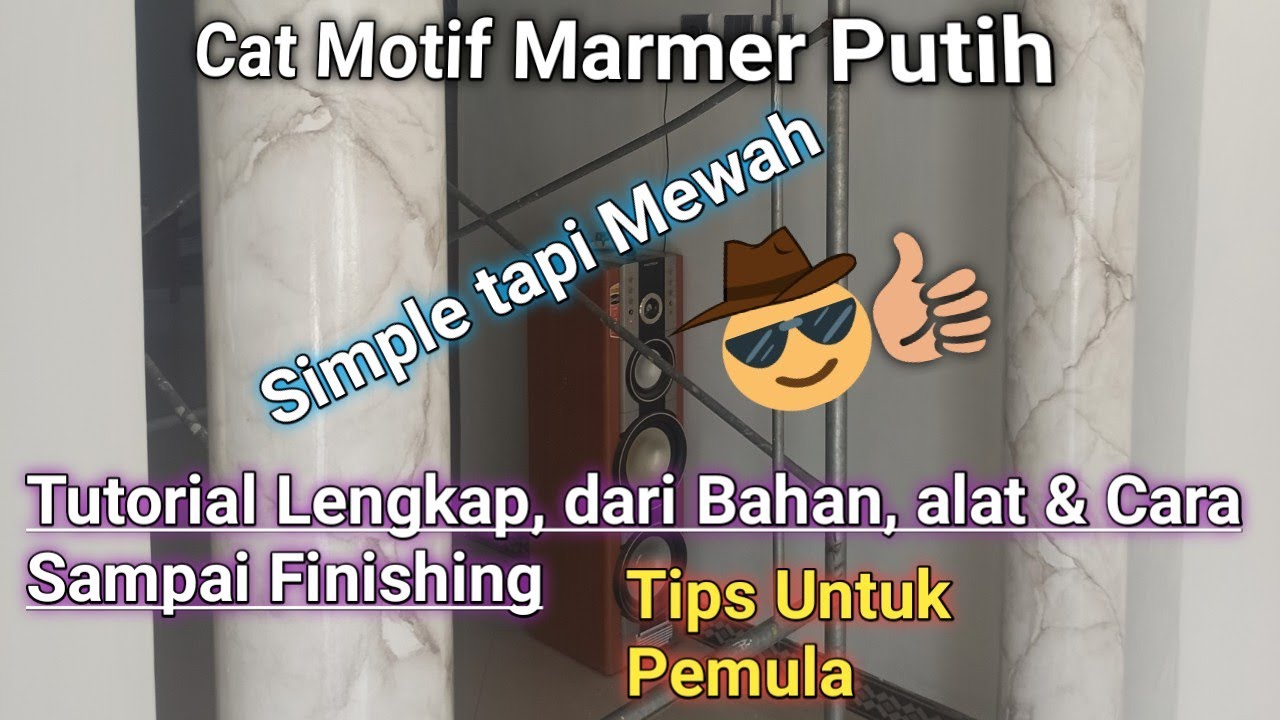 Cat Motif Marmer,Putih abu-abu,