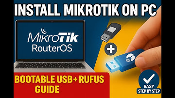 How to Install Free MikroTik RouterOS v7 Using Rufus | Full Installation & License Activation Guide🔑
