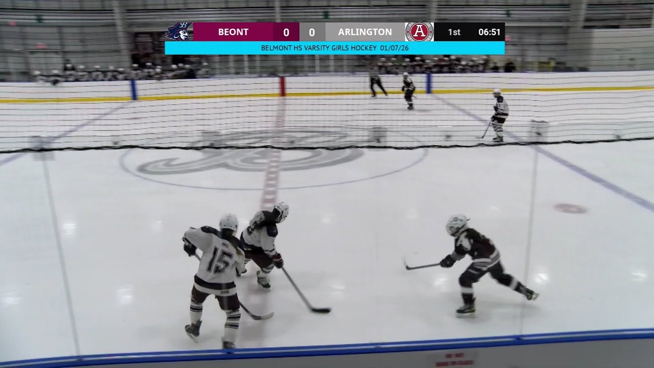 Belmont HS Girls Varsity Ice Hockey: Marauders vs Arlington HS Spy Ponders, 01/07/26
