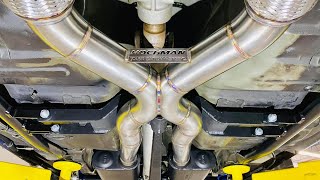 Fabricating a Full Exhaust System for Sarah's Mustang!