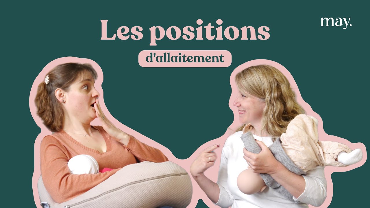 FR Affiche Position D'allaitement Couché 17 X 22 A2 En Français