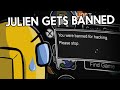 Julien gets banned in Among Us