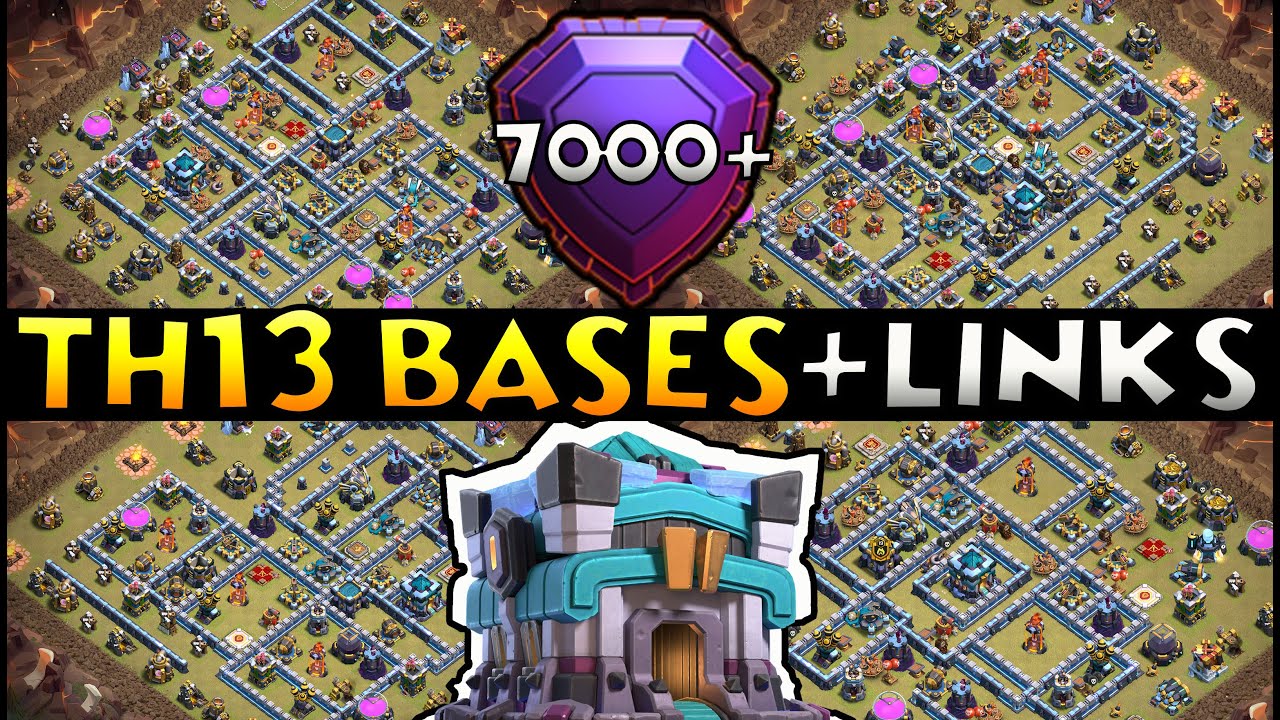 th13 base, th13 best attack strat, Th13 2019, Th13 max ...