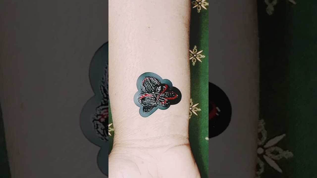 beautiful tattoo sticker design #shorts