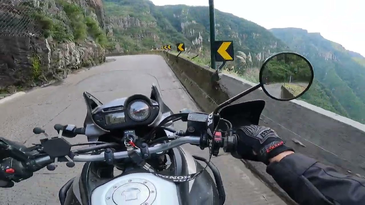 ER-6 XRE E TRANSALP NA SERRA RIO DO RASTRO