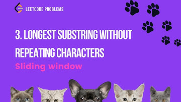 Longest Substring Without Repeating Characters (sliding window) - Leetcode 3 - Java Script