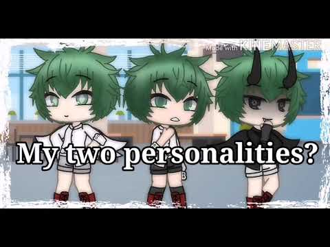 Deku/Izuku Midoriya's personalities come out| Gacha life | - YouTube