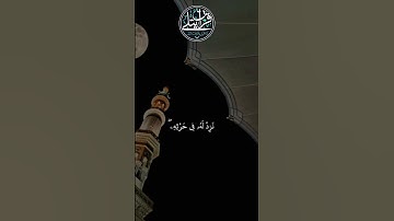 لحظات من الخشوع والسكينة مع تلاوة عذبة تحيطها أجواء من الجمال الرباني😌❤️‍🩹
