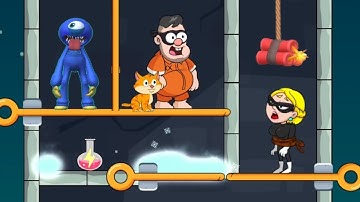 prison pin - pull the pin new levels (155 to 172) IOS Android Gameplay Walkthrough #6