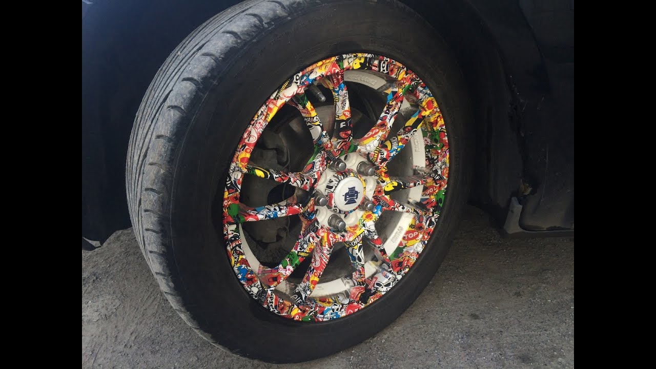 Аквапечать дисков - YouTube