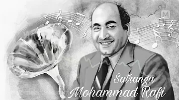 Satranga | Mohammad Rafi version | Visualization | Ai Cover Song