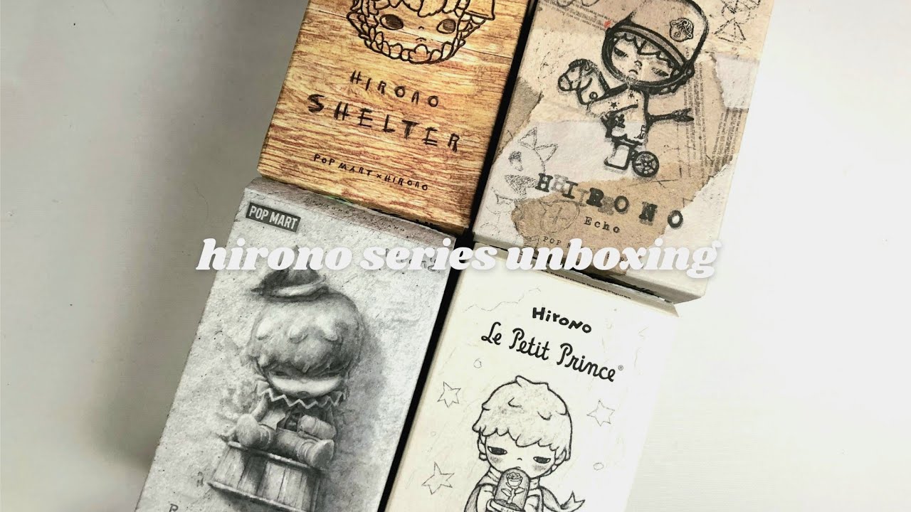 15 | pop mart haul ˗ˏˋ hirono blind boxes ˎˊ˗  unboxing video