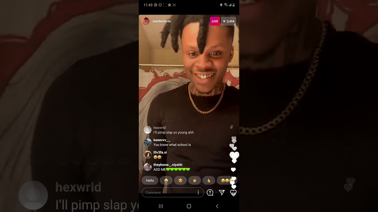 SaedeMario Goes Live With Fans And Have A Talent Show