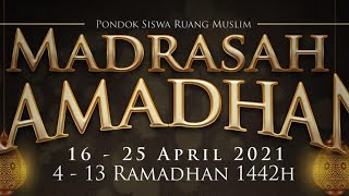 Madrasah Ramadhan - Ustadz Dr Syafiq Riza Basalamah MA