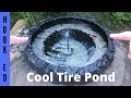 Making a Really Cool Easy DIY Tire Pond! **Happy Mother's Day**