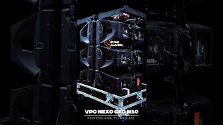 FLIGHTCASE ☆ VPC NEXO GEO M10 (x 6) ⭐️POWERED BY ADAM HALL⭐️#provcase #flightcase #nexo #nexogeom10
