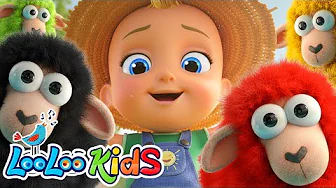 Baa Baa Black Sheep Colors - Learn Colors with Wheels On The Bus and Five Little Ducks - Kids Songs thumbnail