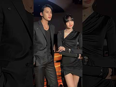 LISA teasing MINGYU😅Never expected but satisfying,BESTIE GOALS😎 #Seventeen#Bulgari#lisa#blackpink