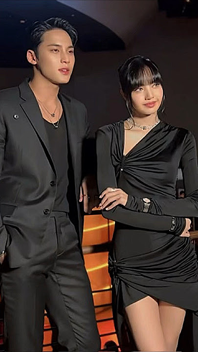 LISA teasing MINGYU😅Never expected but satisfying,BESTIE GOALS😎 #Seventeen#Bulgari#lisa#blackpink