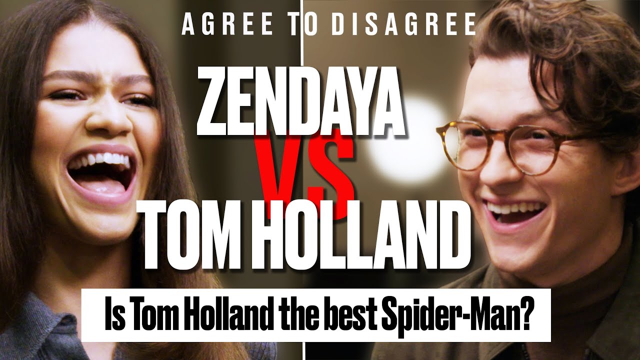 Tom Holland and Zendaya Argue Over The Internets Biggest Debates | Agree To Disagree | @LADbible TV