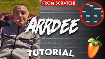 MAKING A UK DRILL BEAT FOR ARRDEE (Ardee Type Beat Tutorial - FL Studio)