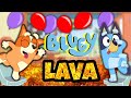 Bluey the floor is lava  bluey brain break games for kids