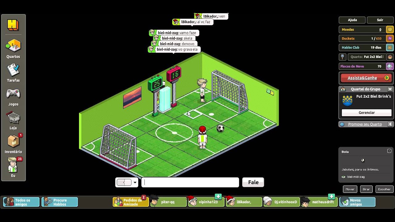 Futebol habbo jogadas 1#