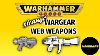 Web weapons in 2nd edition Warhammer 40k