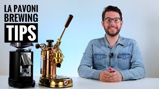 Brewing Tips for La Pavoni PB16 Professional Lever Espresso Machine  Quick Guide to Better Brewing