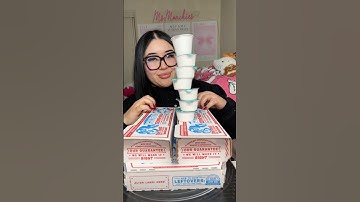 Dominos Haul 🍕 #dominos #dominospizza #foodies #mukbang