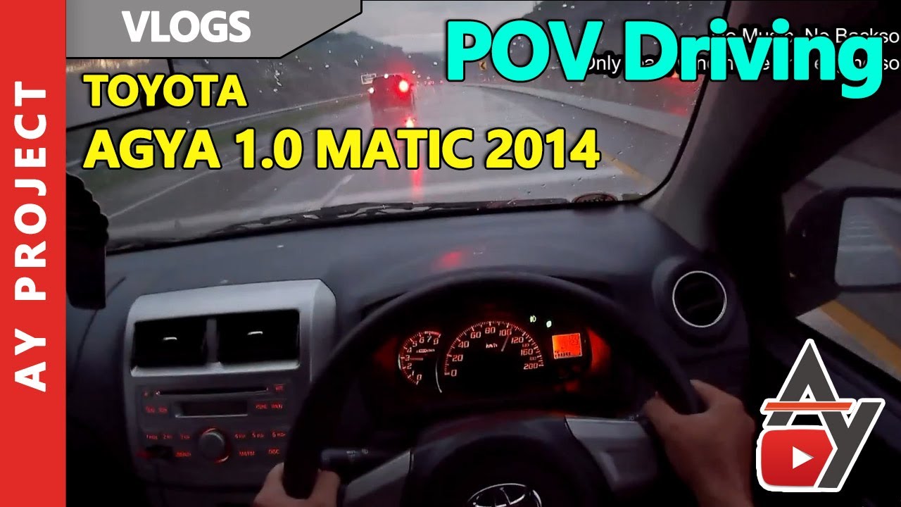 POV Toyota Agya 1.0 Matic 2014 Time Attack GT Singosari - Gempol | AY Project | Indonesia