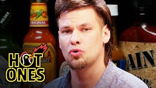 Theo Von Fights the Dark Arts While Eating Spicy Wings | Hot Ones