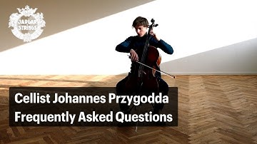 Cellist Johannes Przygodda Visiting Jargar Strings In Copenhagen | Frequently Asked Questions