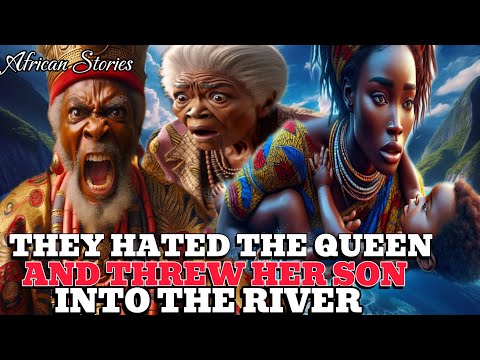 They hated the queen and threw her son into the river#africanstories #folktales #folklore #tales