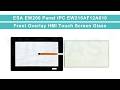 ESA EW200 Panel IPC EW215AF12A010 Touch Digitizer Glass Protective Film Repair
