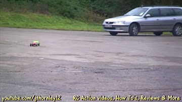 HSP Warhead - Warming up for Off Road bashing - Checking Tuning Settings