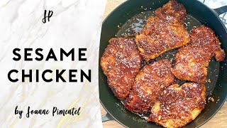 SESAME CHICKEN Easier Version!! by Joanne Pimentel 145 views 1 day ago 9 minutes, 28 seconds