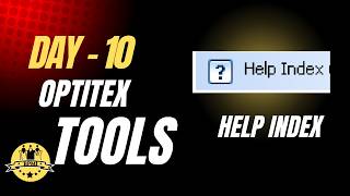 Optitex Help Index tool Day - 10 | Bharat Pattern Master Institute | BPMI