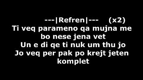 | 2Ton Ft Dj Viper | Parameno | Teksti-Lyrics | Me Tekst | HD