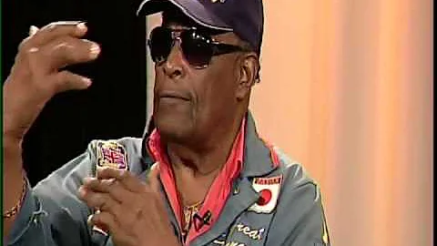 ARTIST FRANCO THE GREAT ON ANCESTOR HOUSE