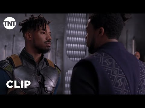 Black Panther: Killmonger Challenges T'Challa to Ritual Combat [CLIP] | TNT - Black Panther: Killmonger Challenges T'Challa to Ritual Combat [CLIP] | TNT
