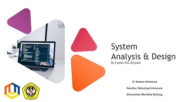 System Analysis & Design - #6 UML (Unified Modeling Language)