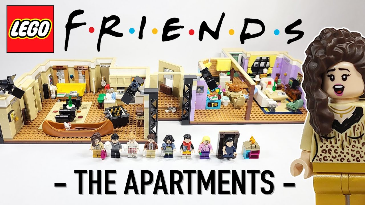 12 des meilleures références de LEGO 10292 Friends Apartment