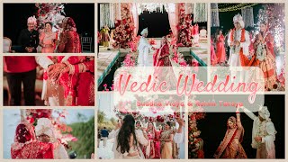 Indian Vedic Wedding Vivaha Samskara In Bali - Rishabh And Widya Iskcon Devotee Marriage